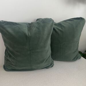Custom made High End Velvet Pillow Covers (2)